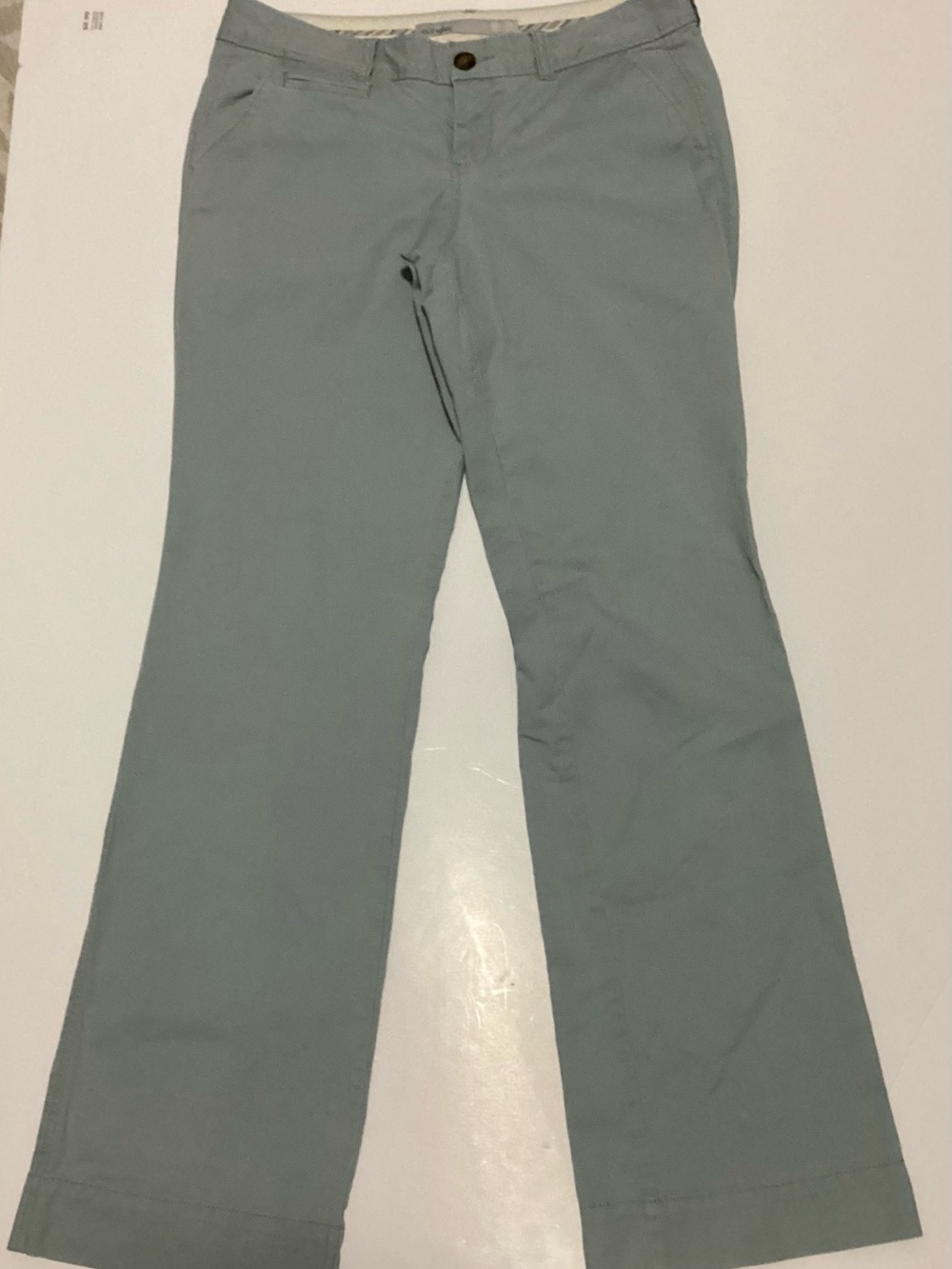 Old Navy Light Sage Wide-Leg Jeans
